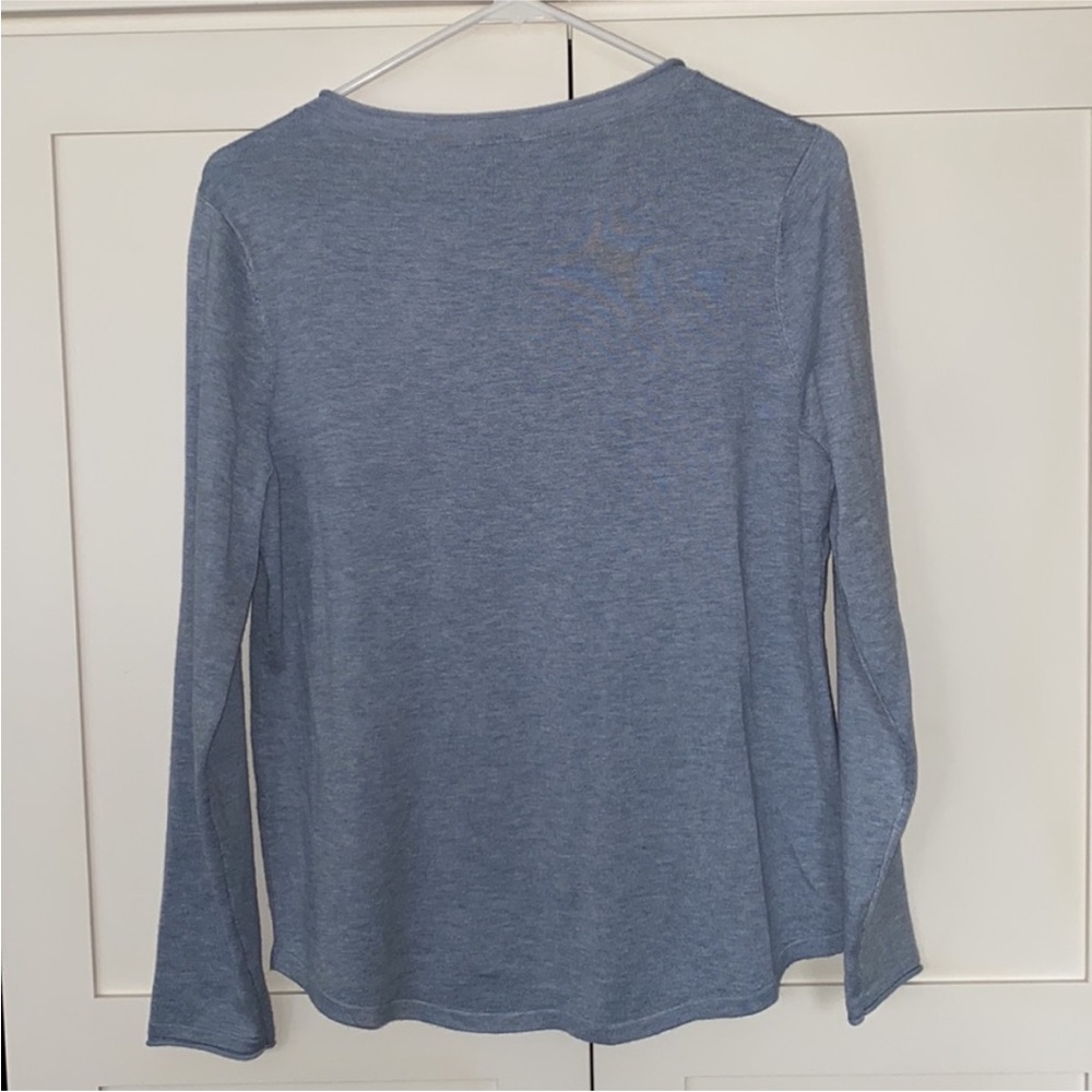 Chico’s Blue Top - Picture 2 of 5